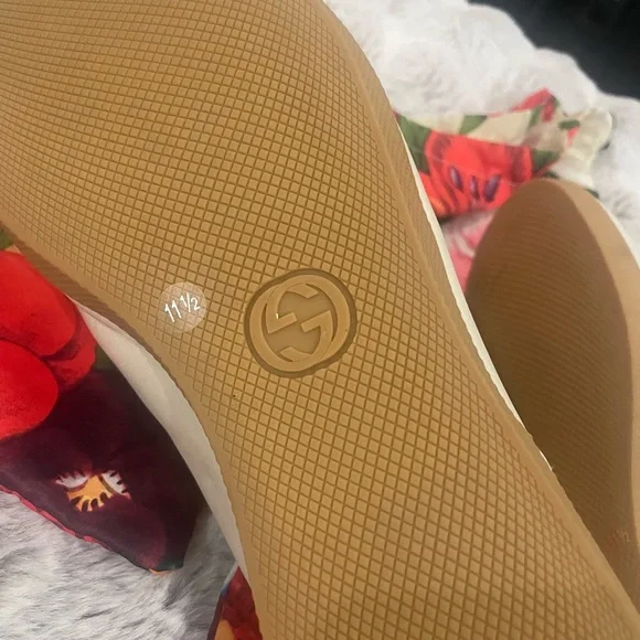 GUCCI MEN'S BAMBI RAINBOW HIGH TOP SZ 11.5 - Picture 9 of 10